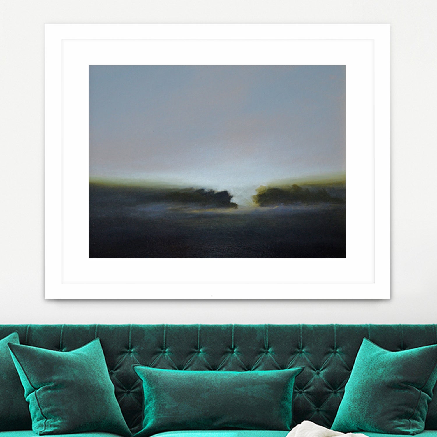 Days' Opening by Robert Singleton on GIANT ART - green vector illustration