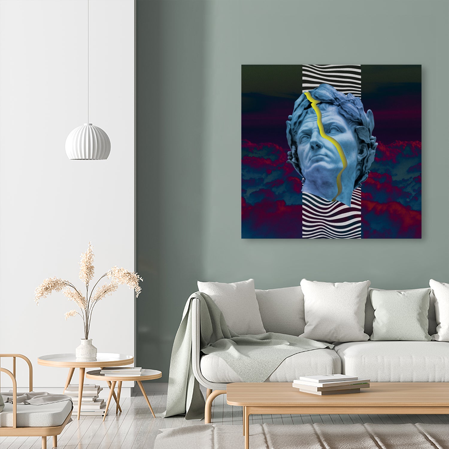 Julius Caesar by Serena Seli on GIANT ART - white photo manipulation