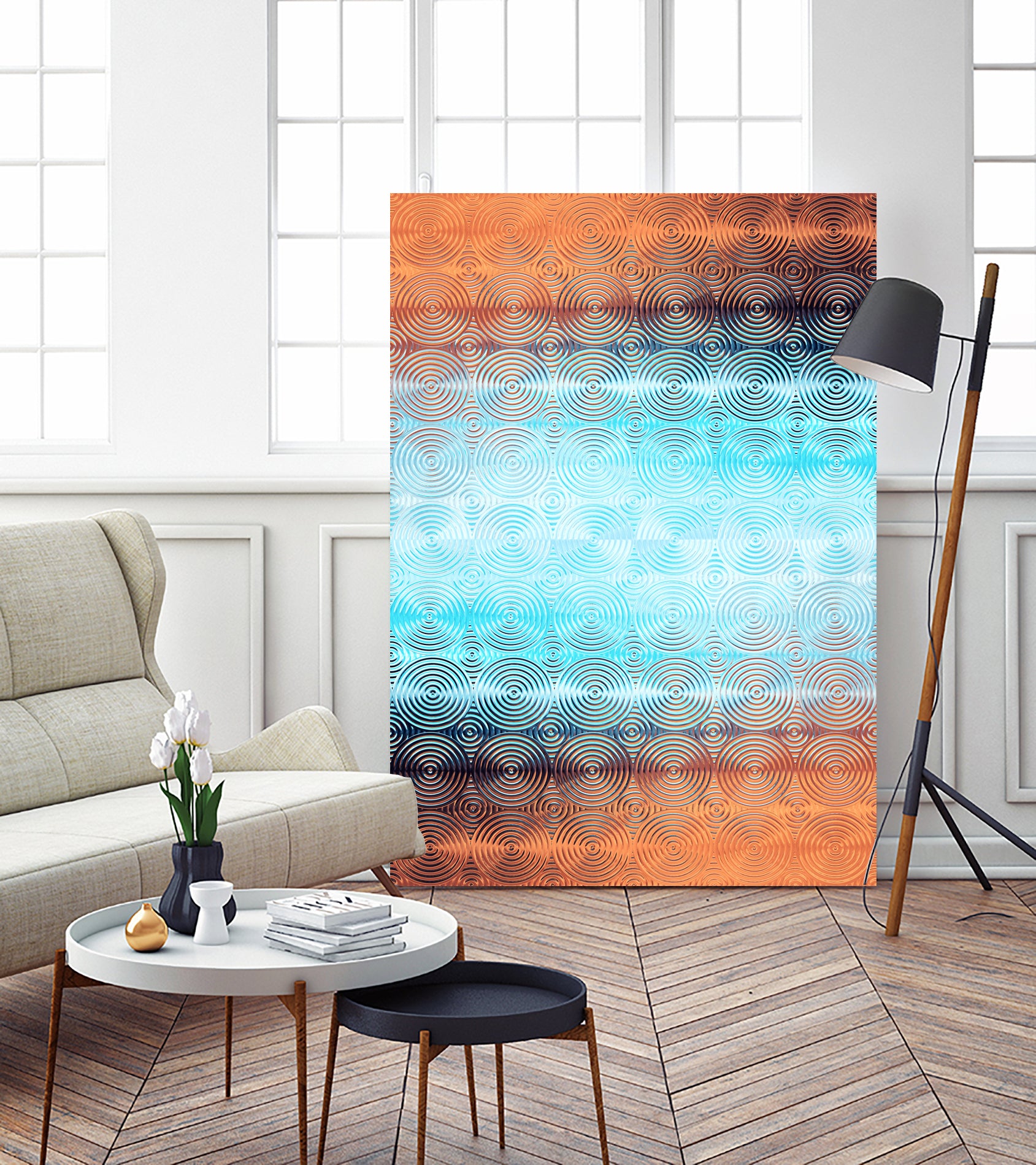 Abstract Pattern by Tenyo Marchev on GIANT ART - blue processing/programming