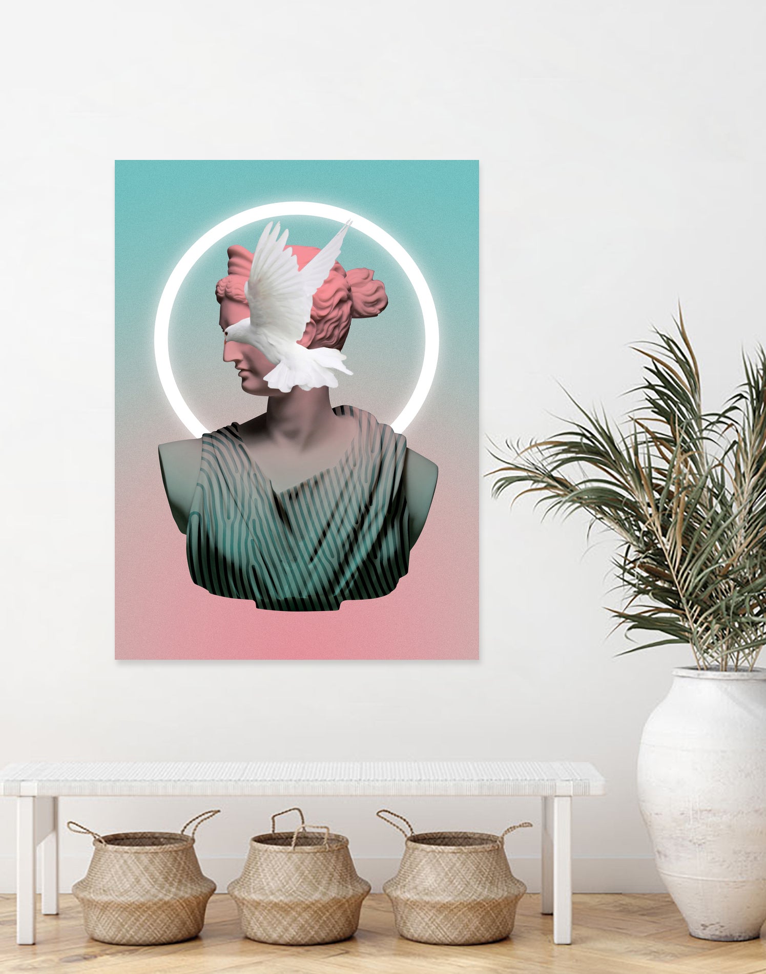 peace and intellect by Serena Seli on GIANT ART - white photo manipulation