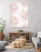 Blush Rose Peonies Dream #1 #floral #decor #art by Anita & Bella Jantz on GIANT ART - pink photo illustration