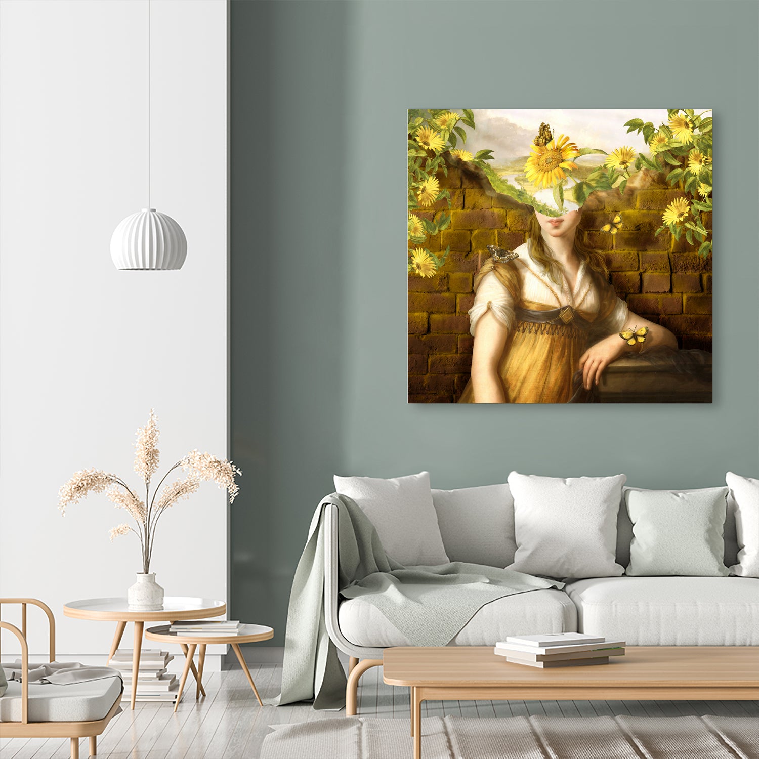 A Wandering Mind v2 by Diogo Veríssimo on GIANT ART - yellow digital painting