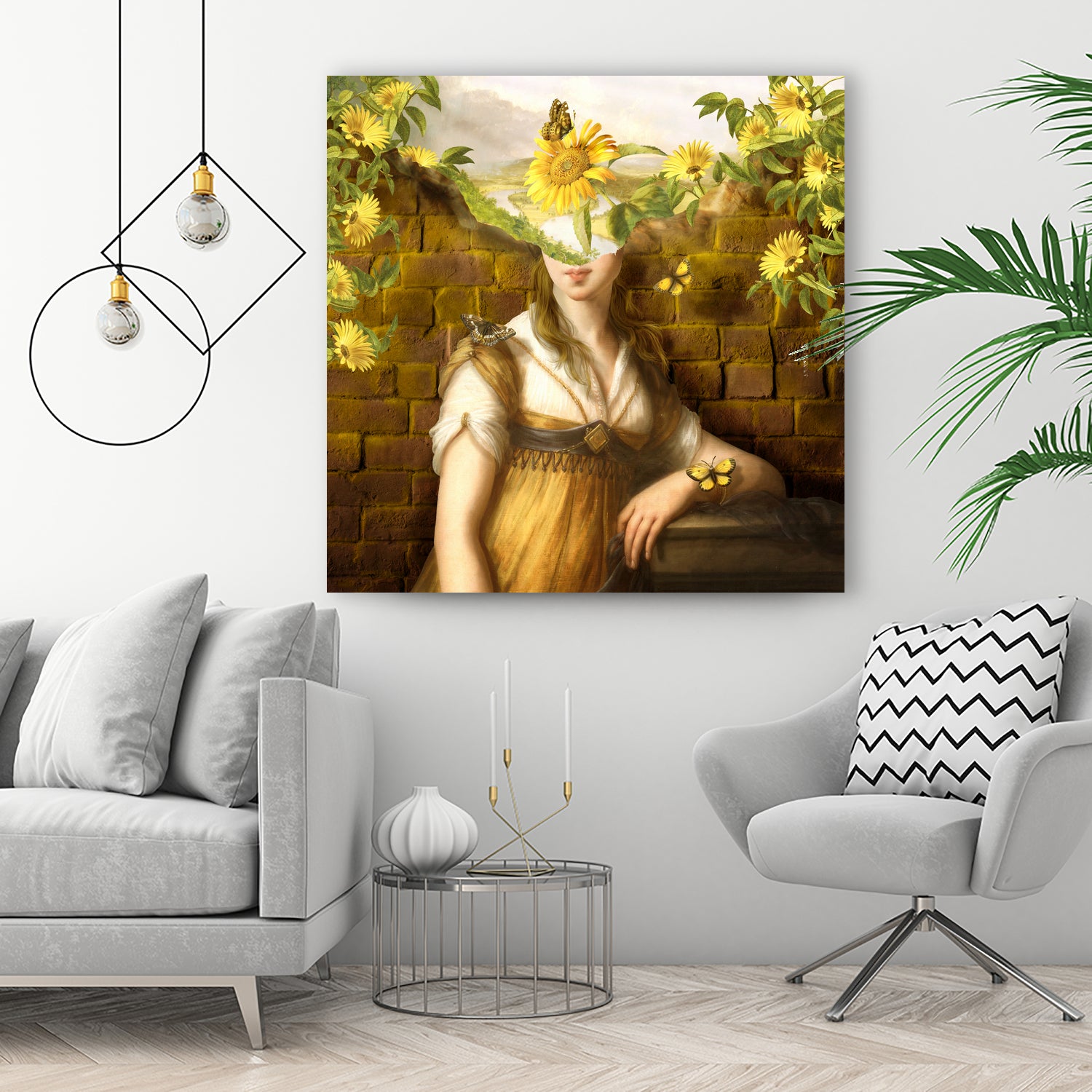 A Wandering Mind v2 by Diogo Veríssimo on GIANT ART - yellow digital painting