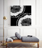 Gray Black White Agate Glitter Glamor #7 #gem #decor #art by Anita & Bella Jantz on GIANT ART - black photo illustration