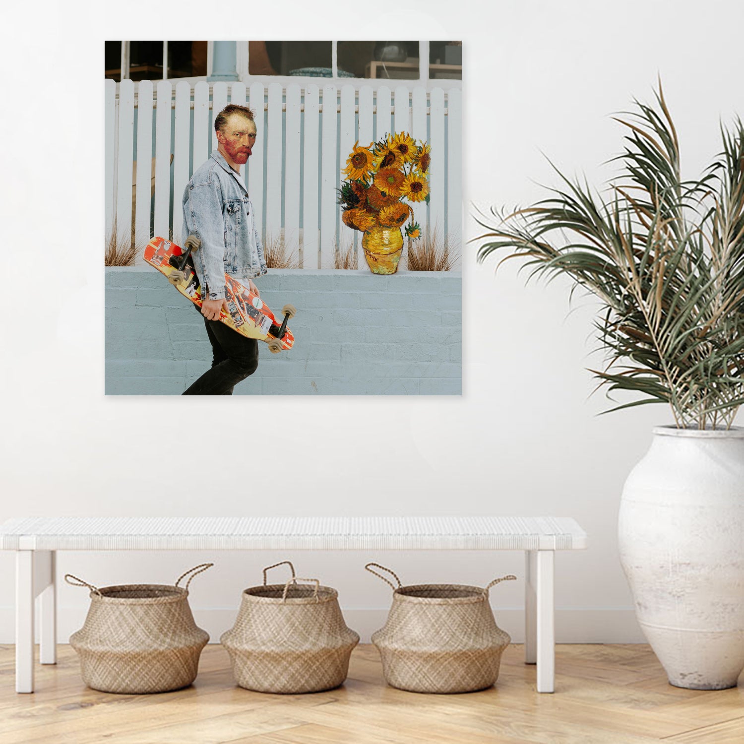 When Art Meets Real Life III by Mehmet Geren on GIANT ART - white photo manipulation