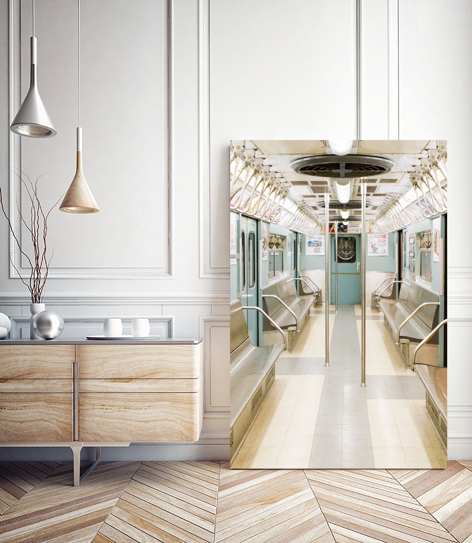 Subway Past by Tara Vorhes on GIANT ART - gray photo manipulation