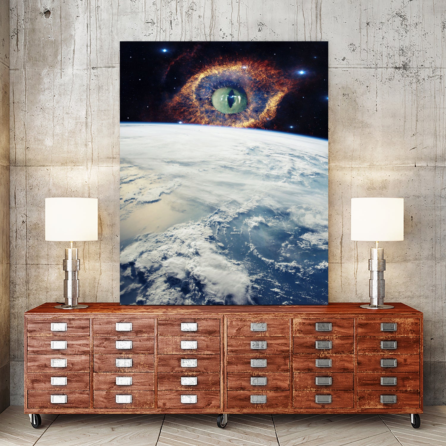 the vigilant by Kiki Castel on GIANT ART - green photo manipulation