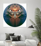 Kebakaran by Jonny Page on GIANT ART - orange digital painting