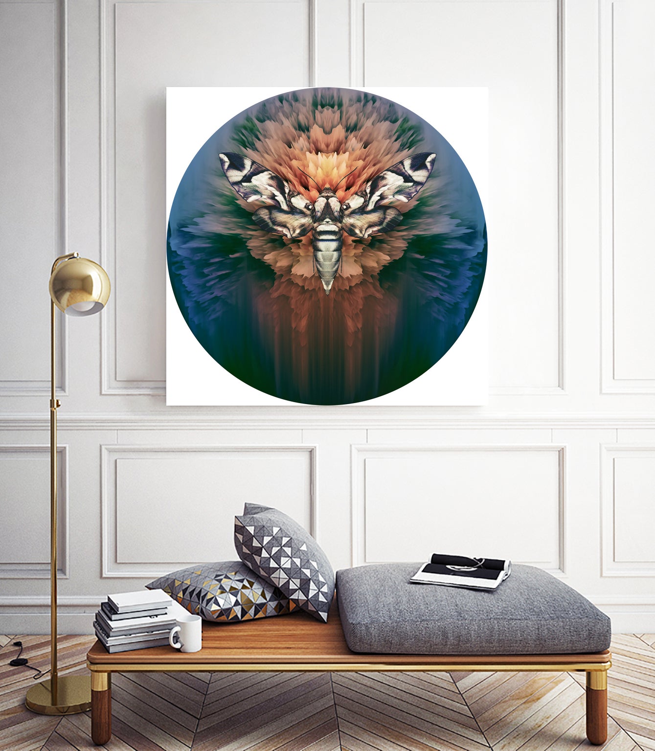 Kebakaran by Jonny Page on GIANT ART - orange digital painting