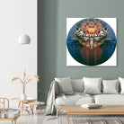 Kebakaran by Jonny Page on GIANT ART - orange digital painting