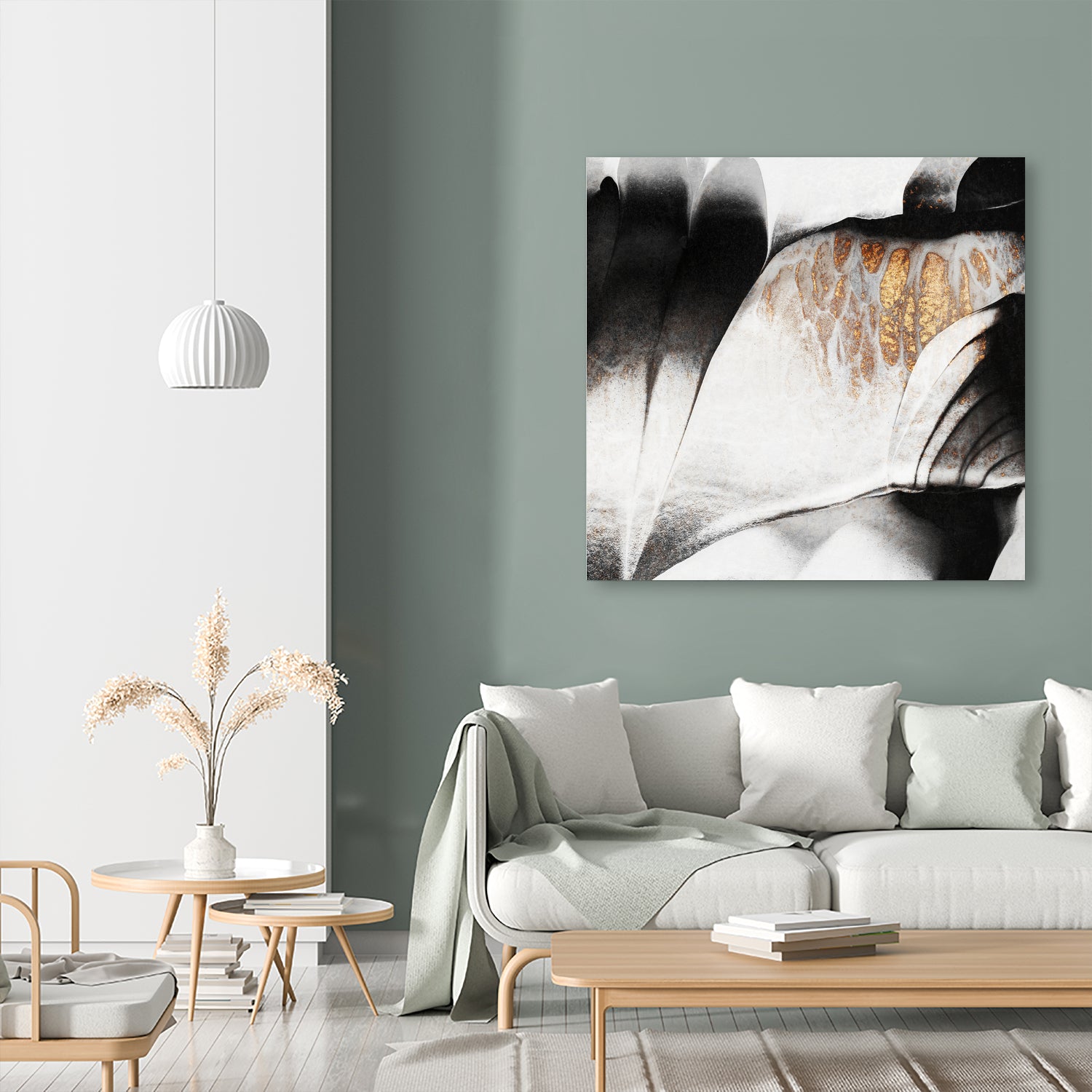 Black And Gold Veins by Elisabeth Fredriksson on GIANT ART - black mixed media