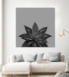 Gray Black Agave with Black Silver Glitter #3 #shiny by Anita & Bella Jantz on GIANT ART - gray photo illustration