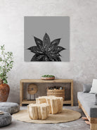 Gray Black Agave with Black Silver Glitter #3 #shiny by Anita & Bella Jantz on GIANT ART - gray photo illustration