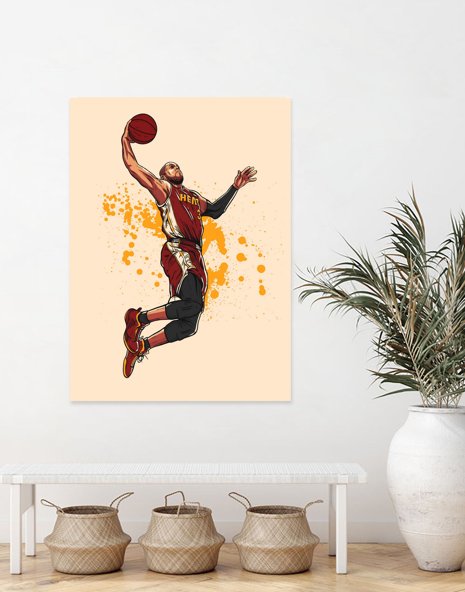 Dwayne Wade by Cearlson Vios on GIANT ART - black vector illustration