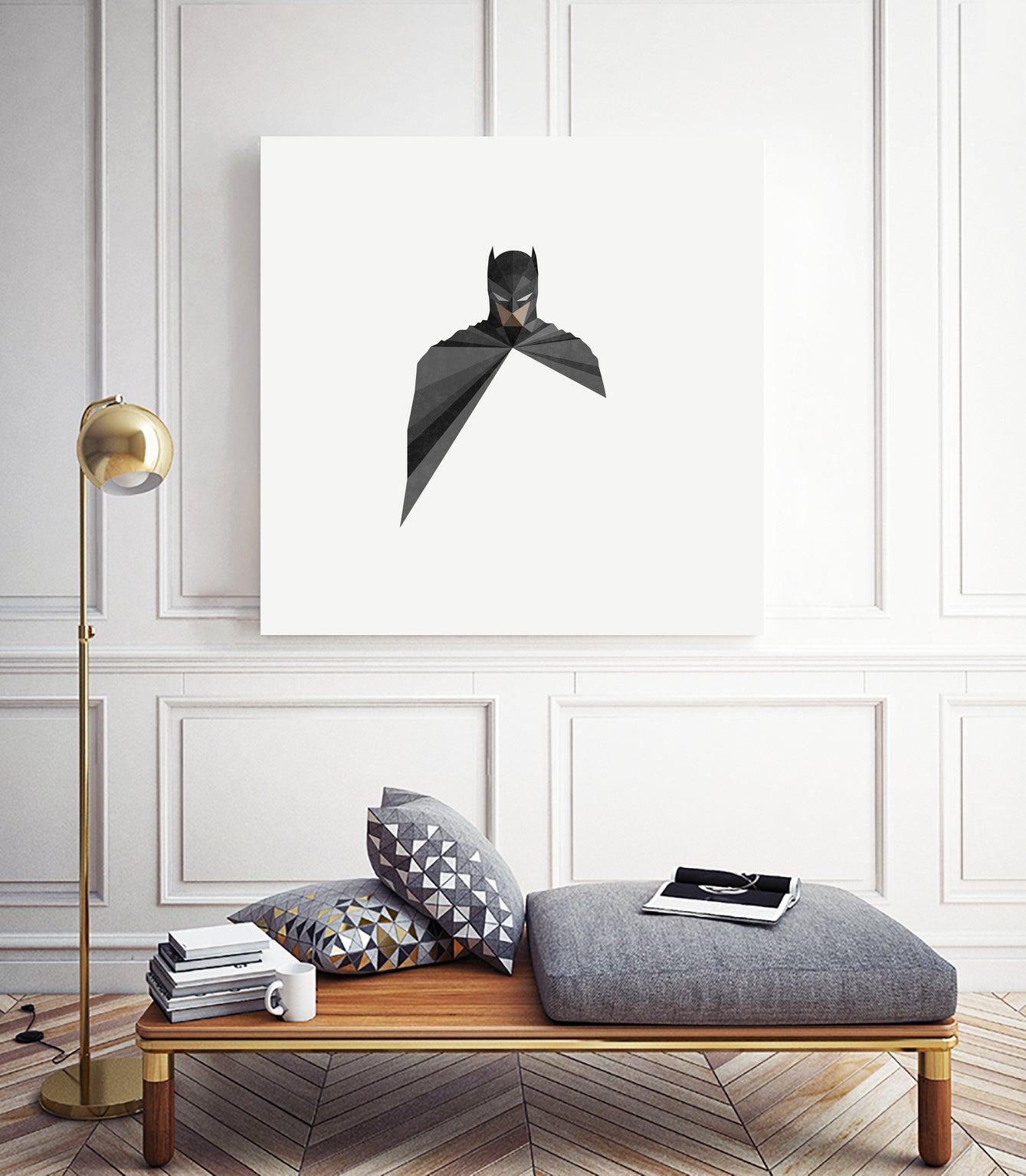 Dark as Knight by Jason Ratliff on GIANT ART - black vector illustration