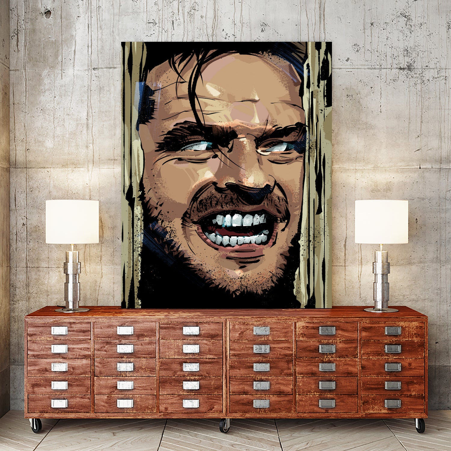 The Shining by Nikita Abakumov on GIANT ART - yellow digital painting