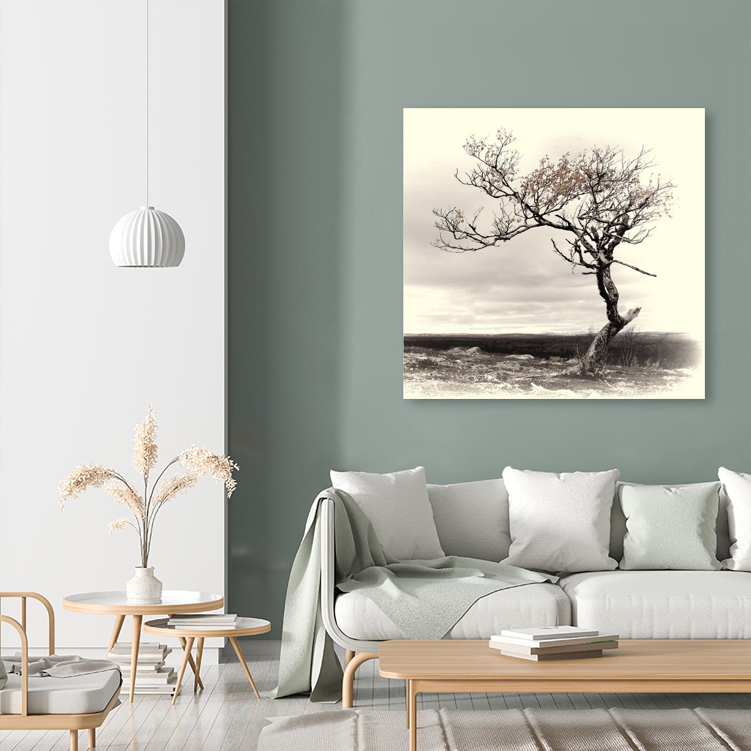 Lonely Tree by I Bjork on GIANT ART - gray photo illustration