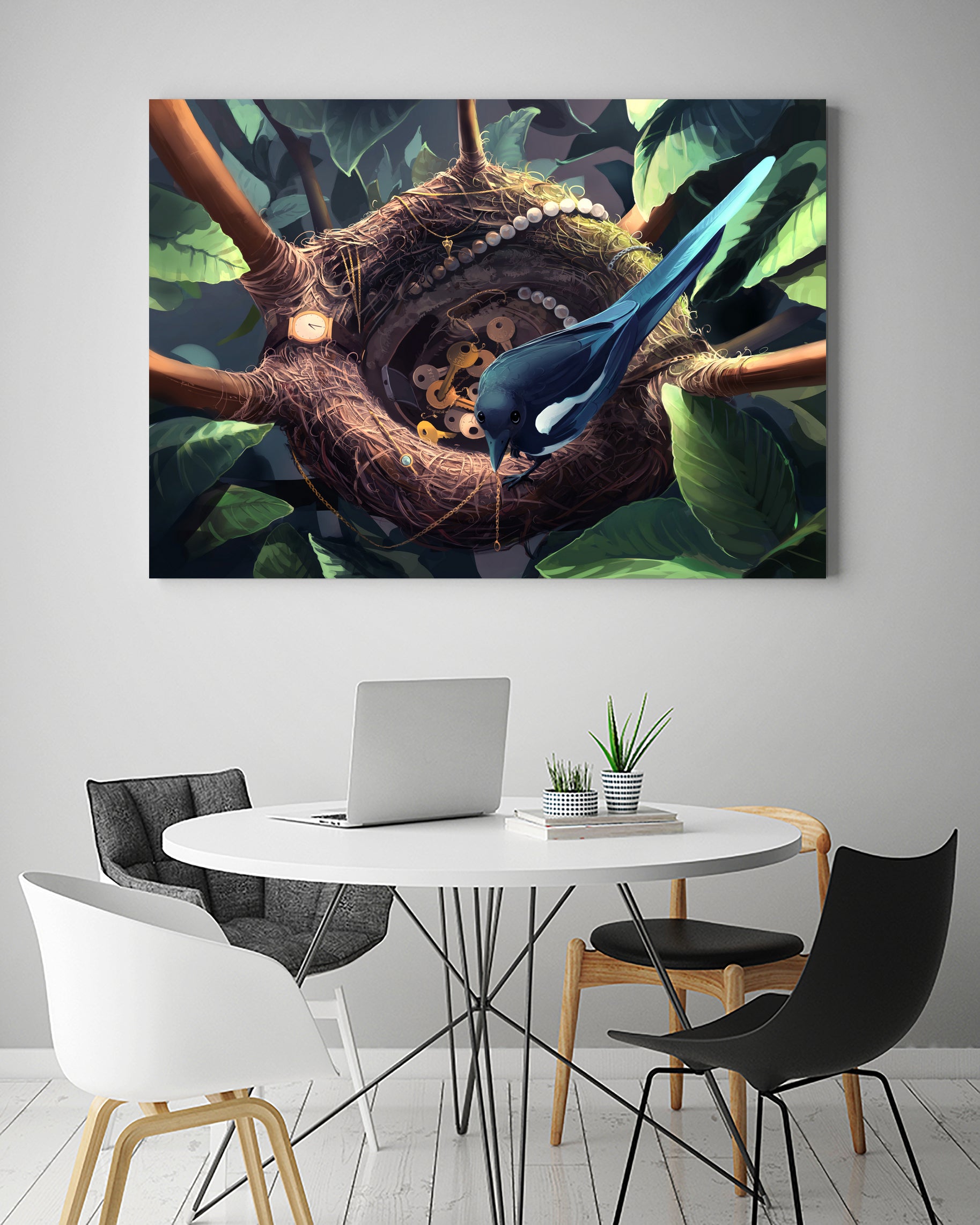 Seven Deadly Sins : Envy by Cyril Rolando on GIANT ART - green digital painting