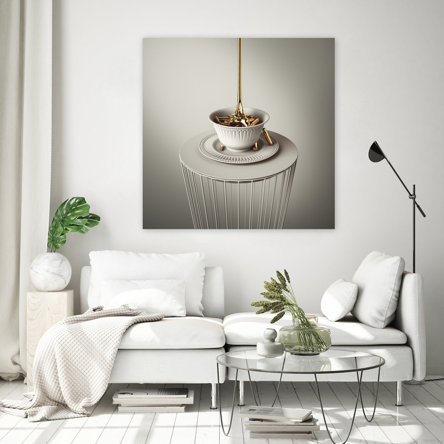 First Meal - Bullets by Vigan Tafili on GIANT ART - white 3d art