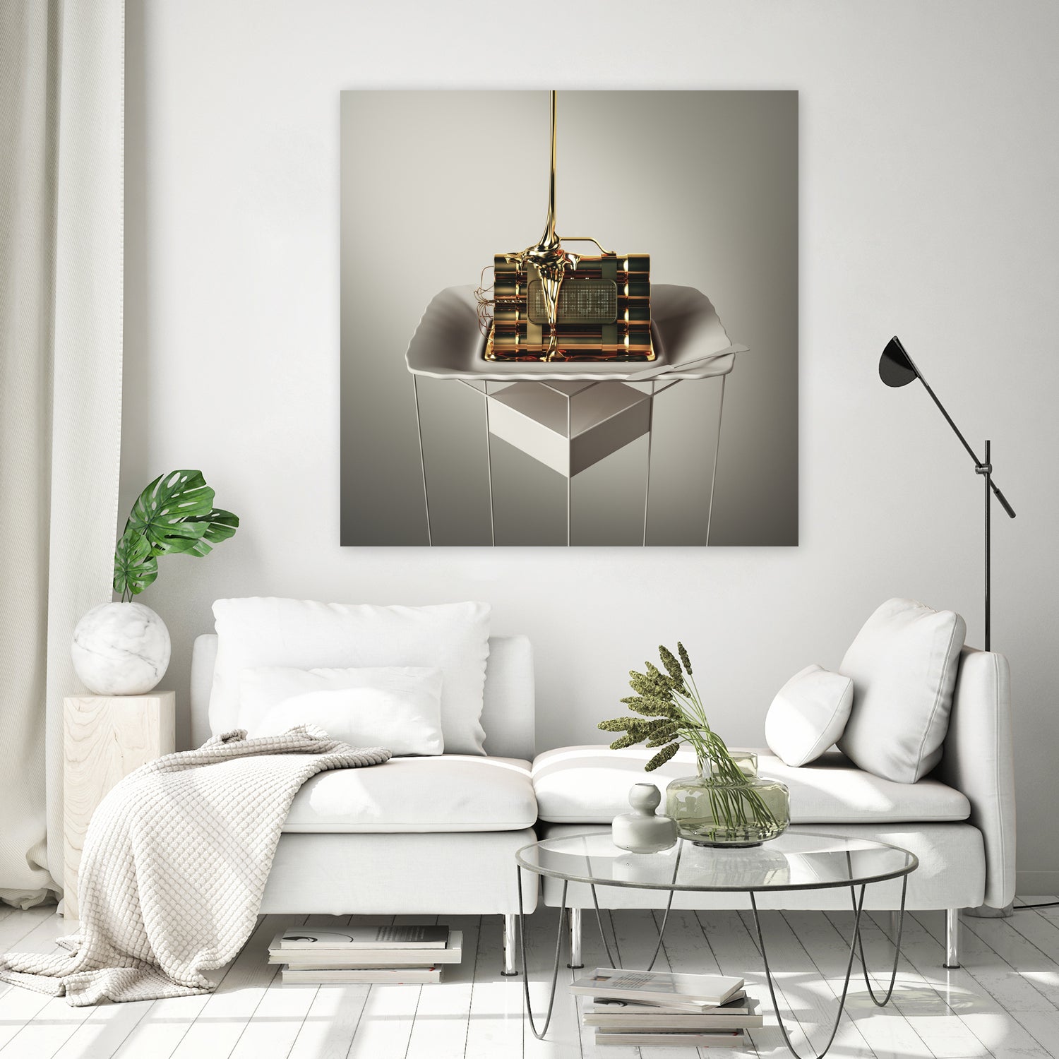 Fourth Meal - Tnt Bomb by Vigan Tafili on GIANT ART - white 3d art