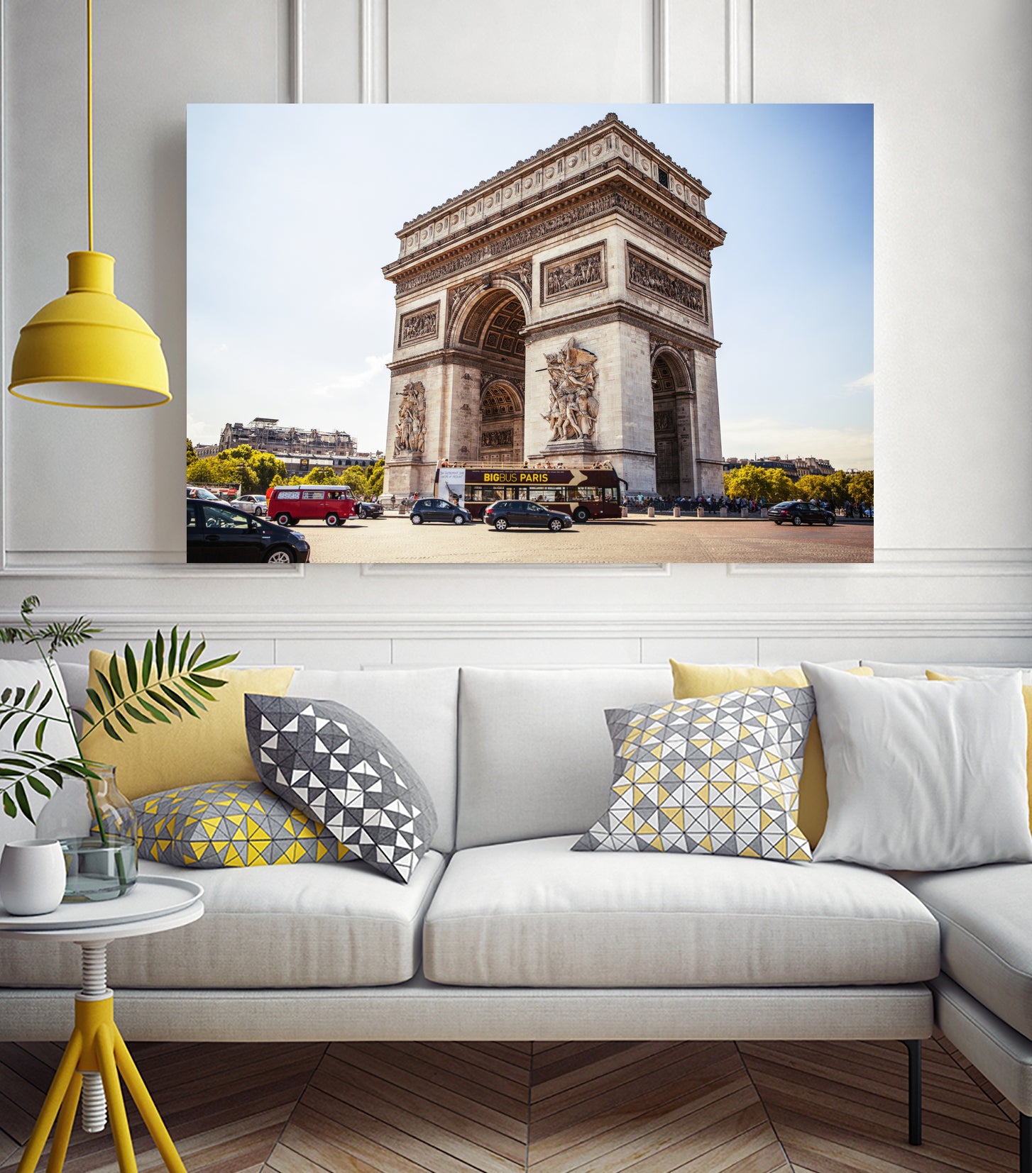 Arc de Triumph. by Art Kireev on GIANT ART - blue digital drawing