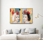 Razzi Arpie Inferno e Fiamme by giuseppe conti on GIANT ART - yellow digital painting