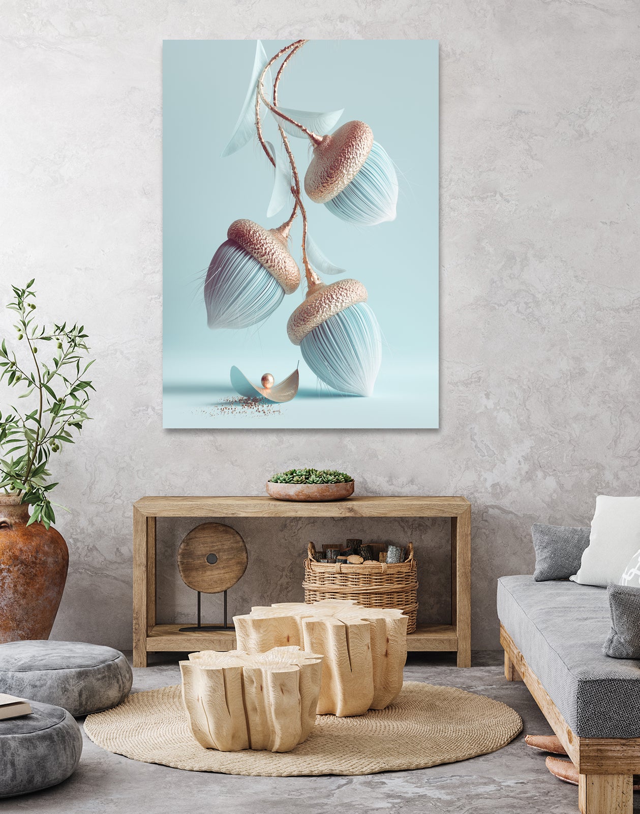 N°251 by Roman Bratschi on GIANT ART - blue digital painting