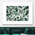 Tropical Jungle Leaves 7  by Anitas Bellas Art on GIANT ART - green botanical leaves
