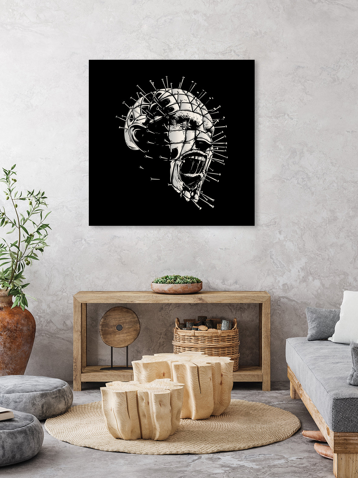 Pinhead by Nick Beery on GIANT ART - black digital drawing