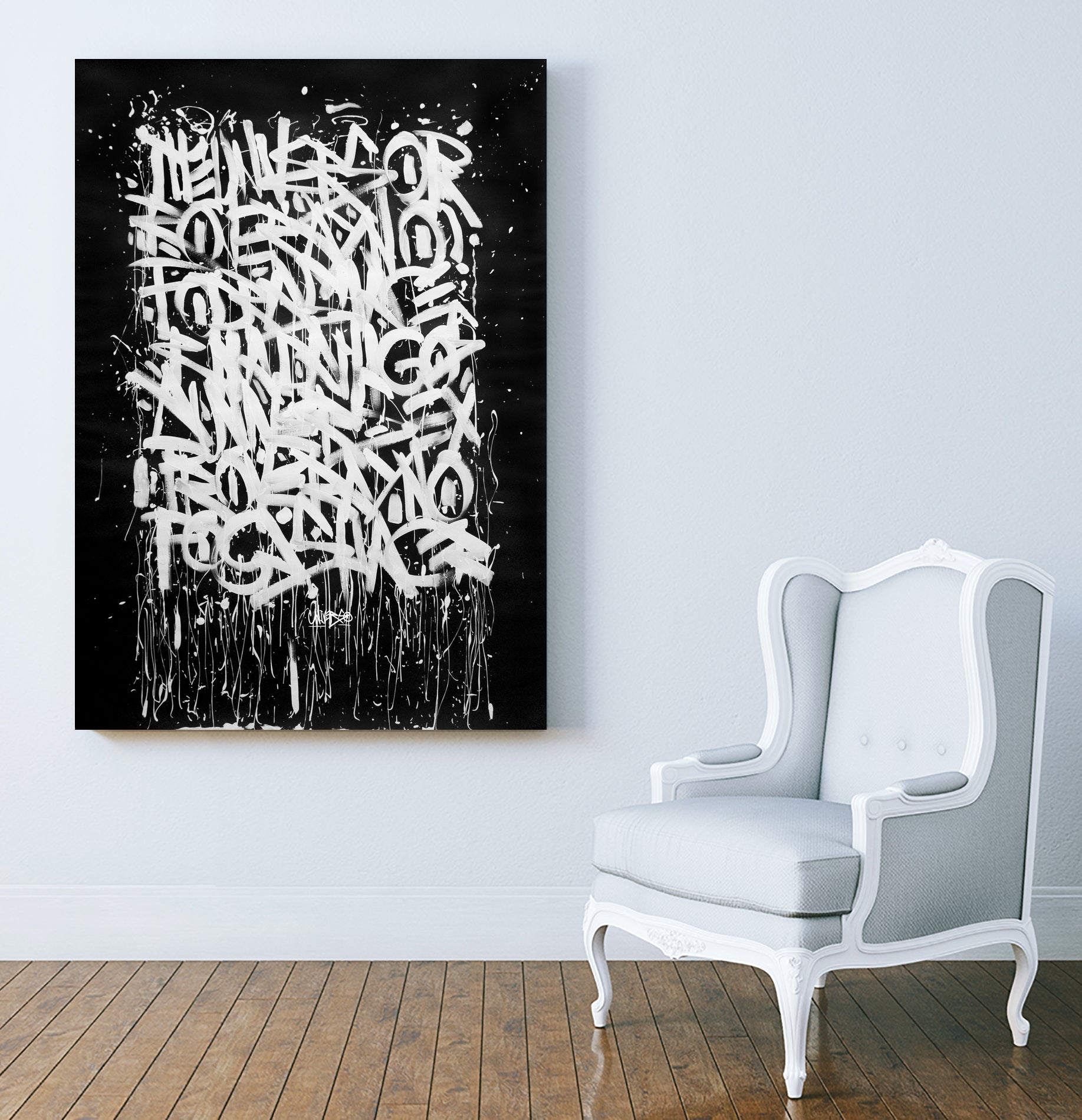 Universo by Nozvvu vvu on GIANT ART - white typography