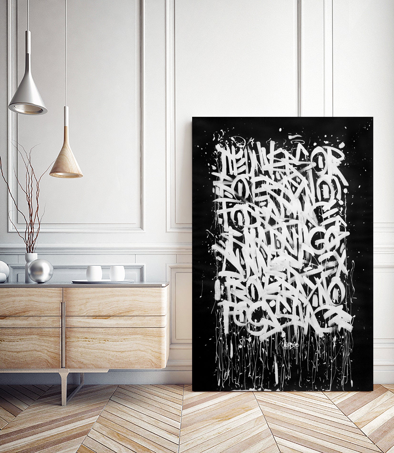 Universo by Nozvvu vvu on GIANT ART - white typography