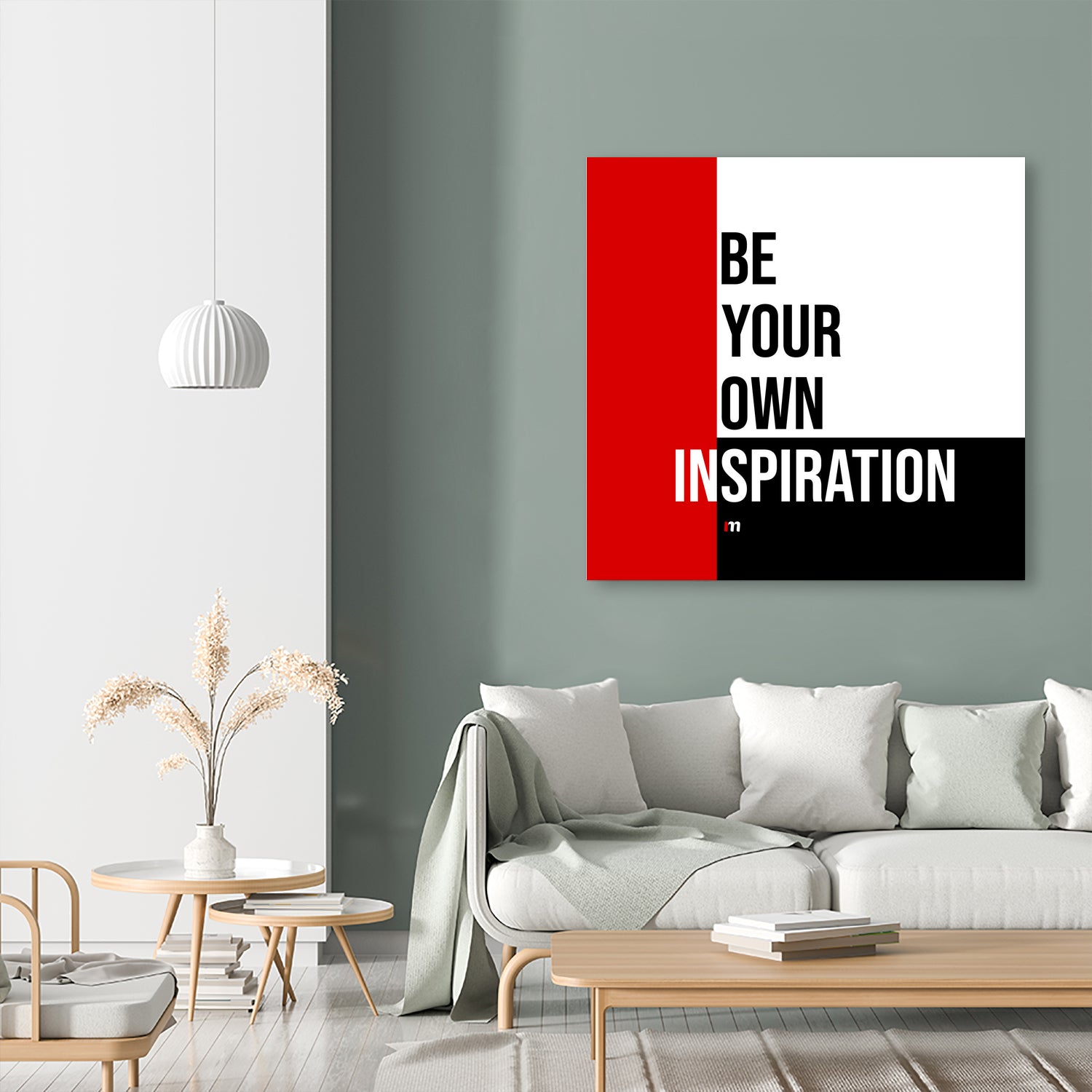 Your Inspiration by Mariana Angelova on GIANT ART - red typography