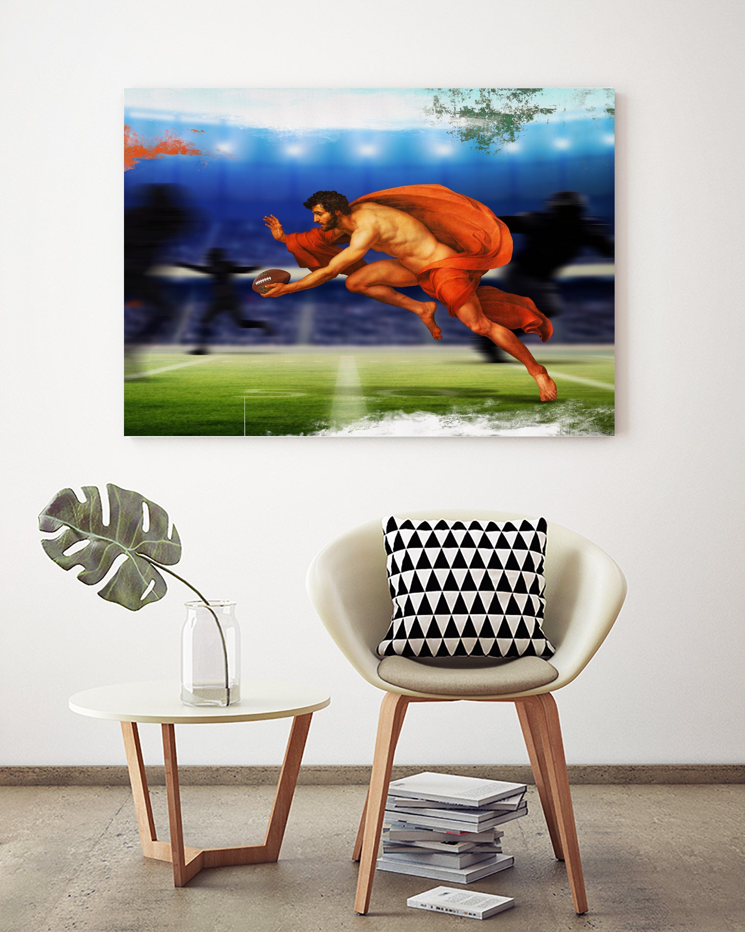 The Player by José Luis Guerrero on GIANT ART - red photo manipulation