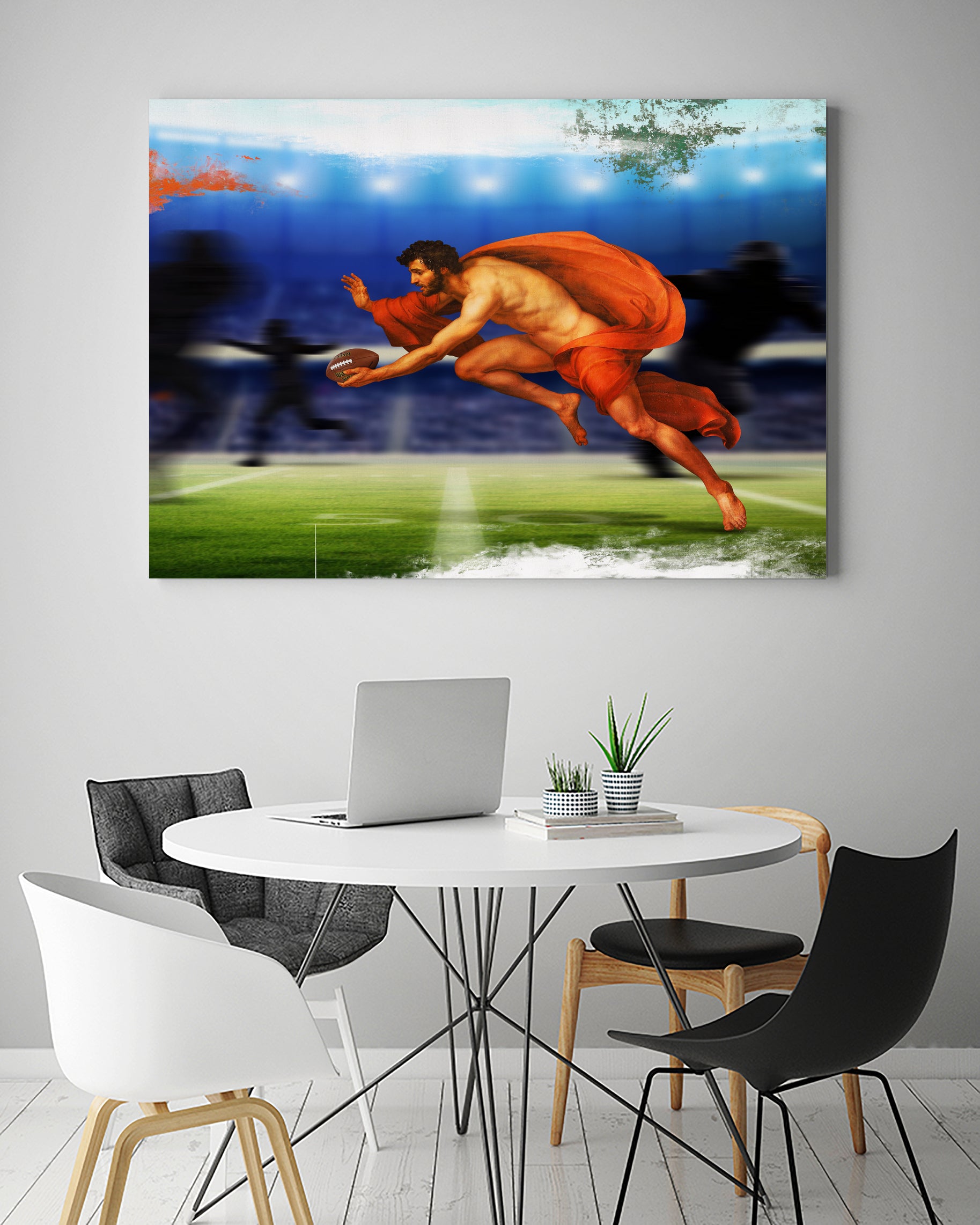 The Player by José Luis Guerrero on GIANT ART - red photo manipulation