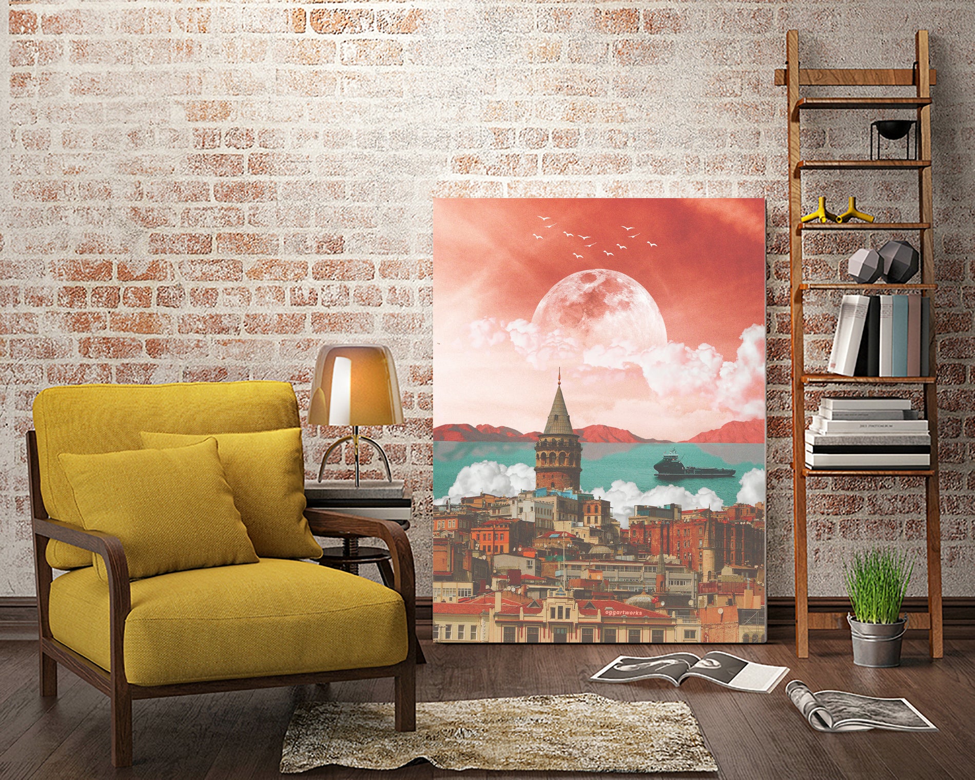 No.CXXIII by Ogg Artworks on GIANT ART - red photo manipulation