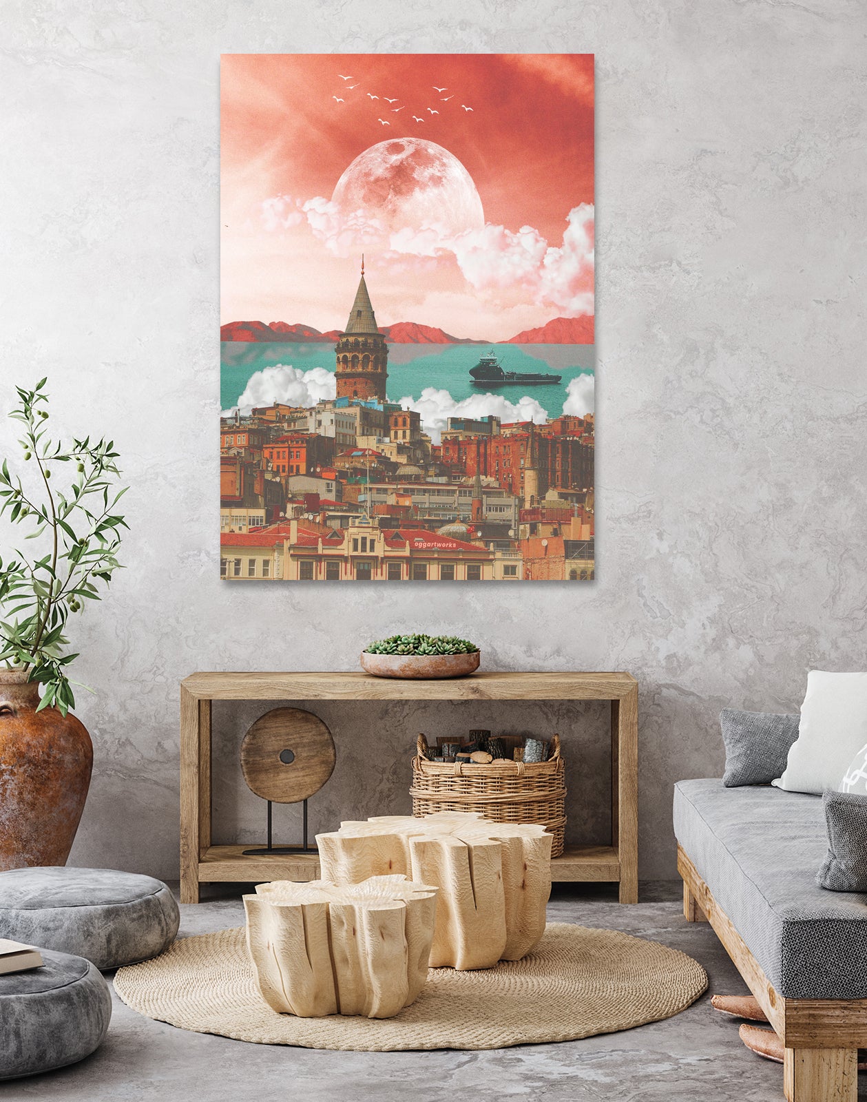 No.CXXIII by Ogg Artworks on GIANT ART - red photo manipulation