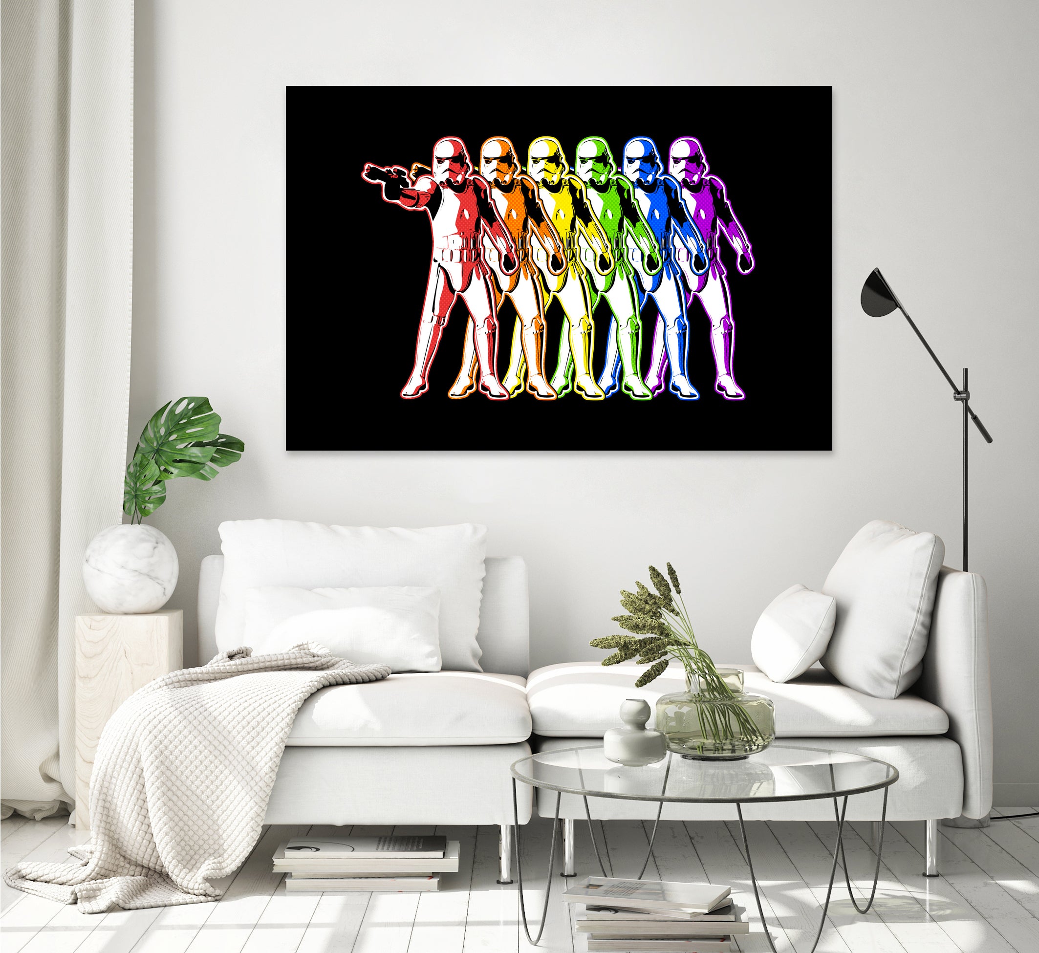 Stormtrooper | Pop Art by William Cuccio on GIANT ART - black digital painting