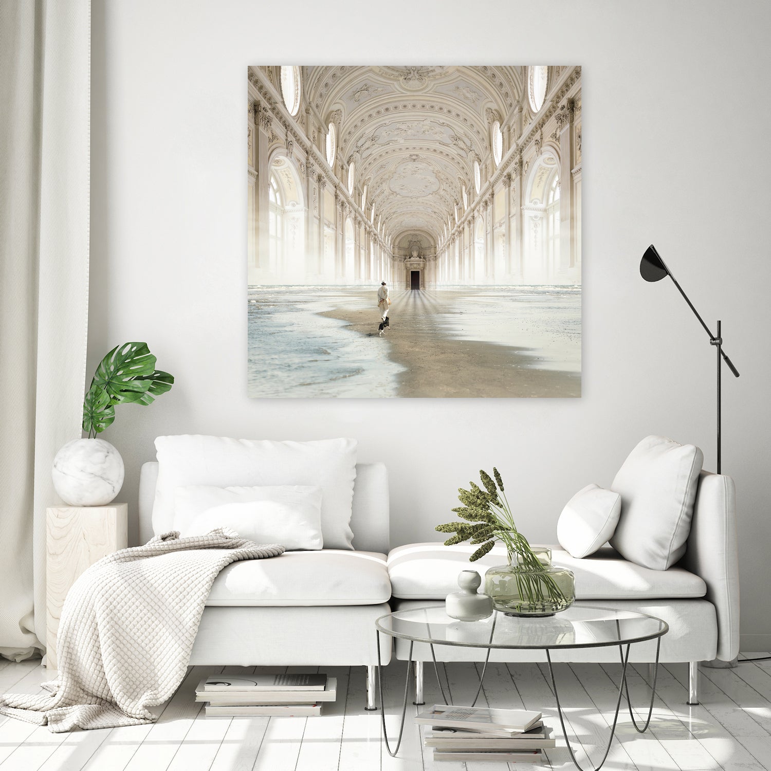 The Line by Evgenij Soloviev on GIANT ART - brown photo illustration