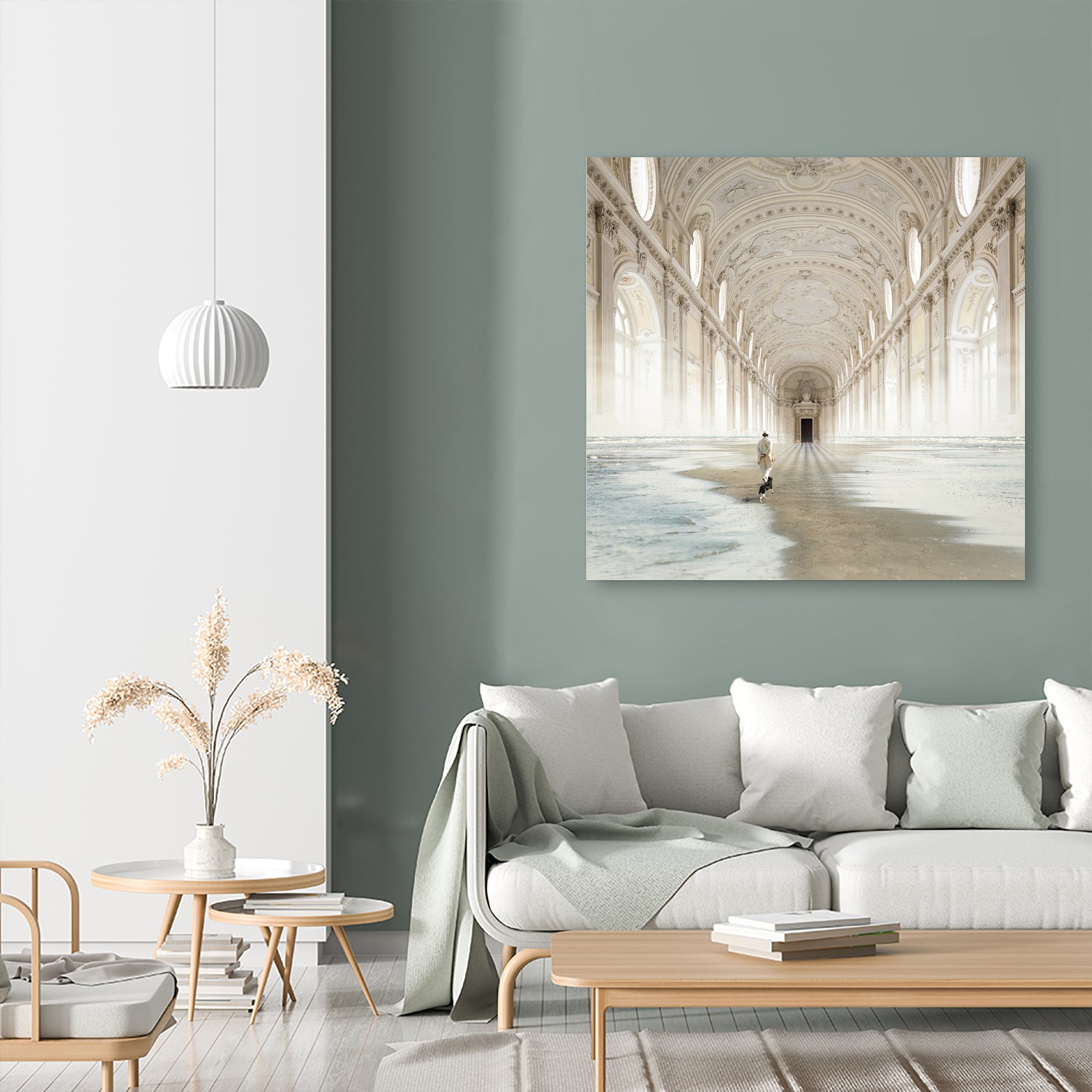 The Line by Evgenij Soloviev on GIANT ART - brown photo illustration