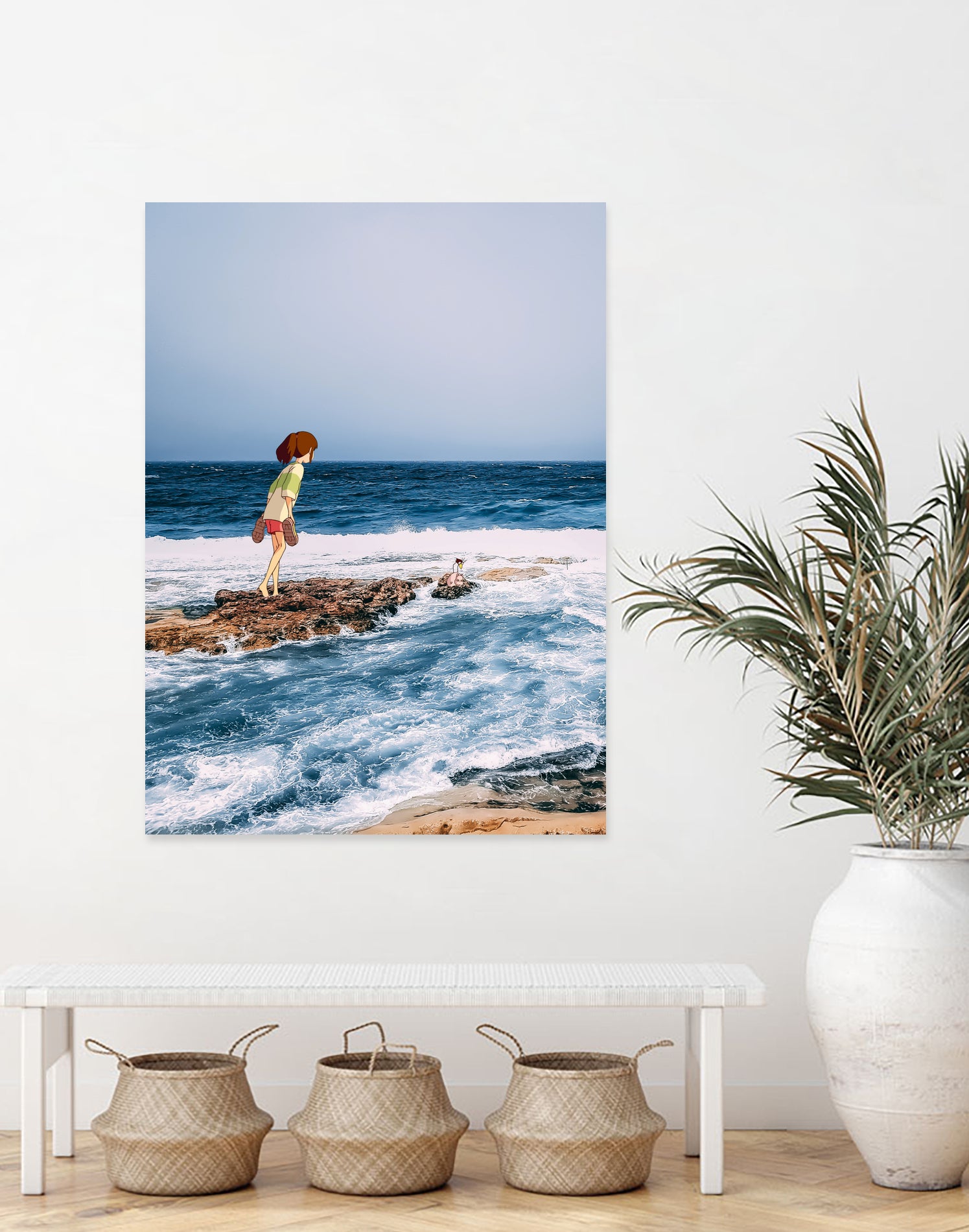 Crisp Salt Air by David Kostap on GIANT ART - blue photo manipulation