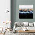 Golden Horizon by Elisabeth Fredriksson on GIANT ART - blue mixed media