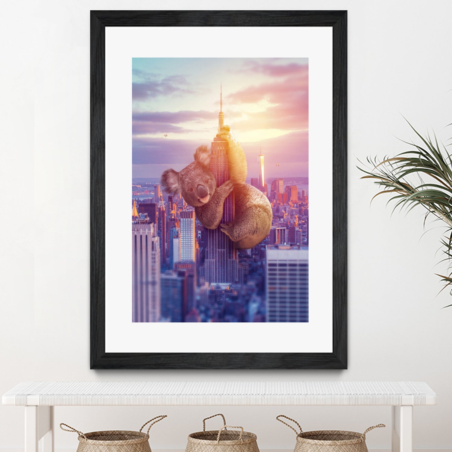 dépaysement by Soaring Anchor on GIANT ART - fuchsia photo manipulation