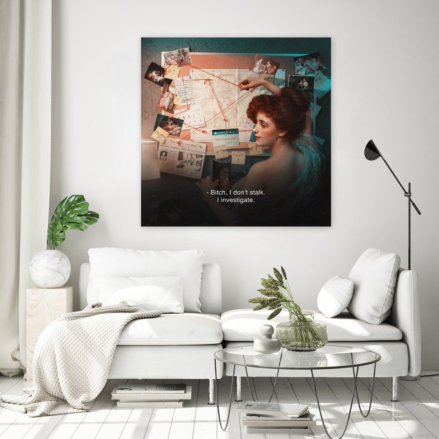 Stalker Friends by Mehmet Geren on GIANT ART - yellow photo manipulation