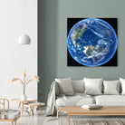 Planet Earth by Tenyo Marchev on GIANT ART - black 3d art