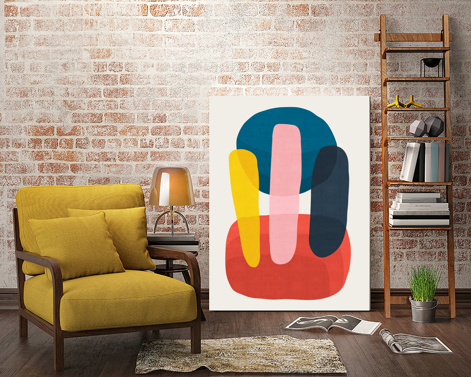 Abstract III by Vitor Costa on GIANT ART - red digital painting