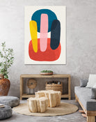 Abstract III by Vitor Costa on GIANT ART - red digital painting