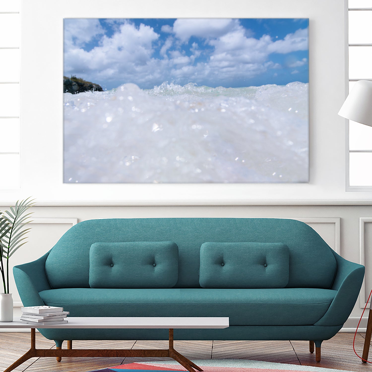Dive into the Caribbean Sea 1 by AnitasBellasArt on GIANT ART - blue coastal sea