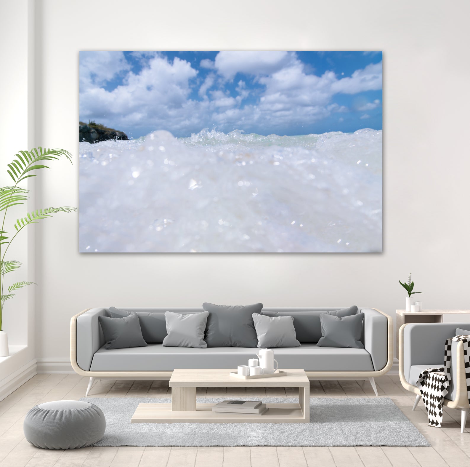 Dive into the Caribbean Sea 1 by AnitasBellasArt on GIANT ART - blue coastal sea
