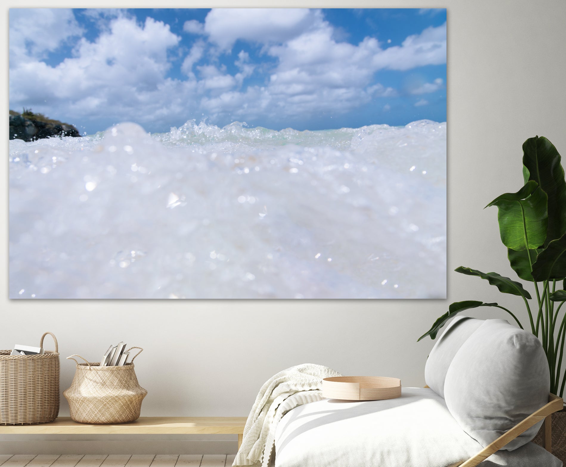 Dive into the Caribbean Sea 1 by AnitasBellasArt on GIANT ART - blue coastal sea