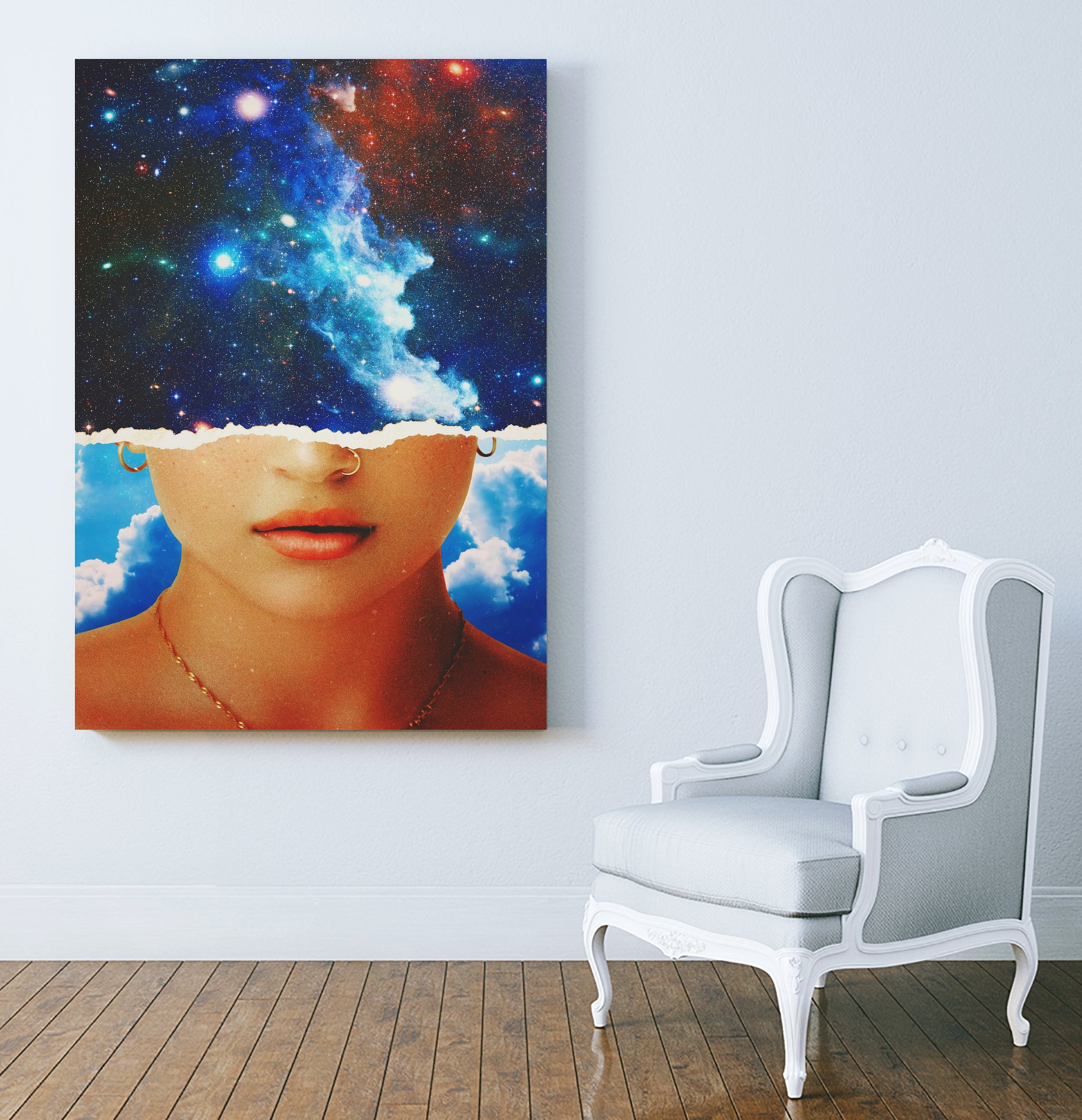 Broken Space by Seam Less on GIANT ART - black photo manipulation